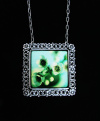 Exuberance Art Pendant Necklace