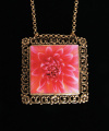 Hello Dolly Art Pendant Necklace
